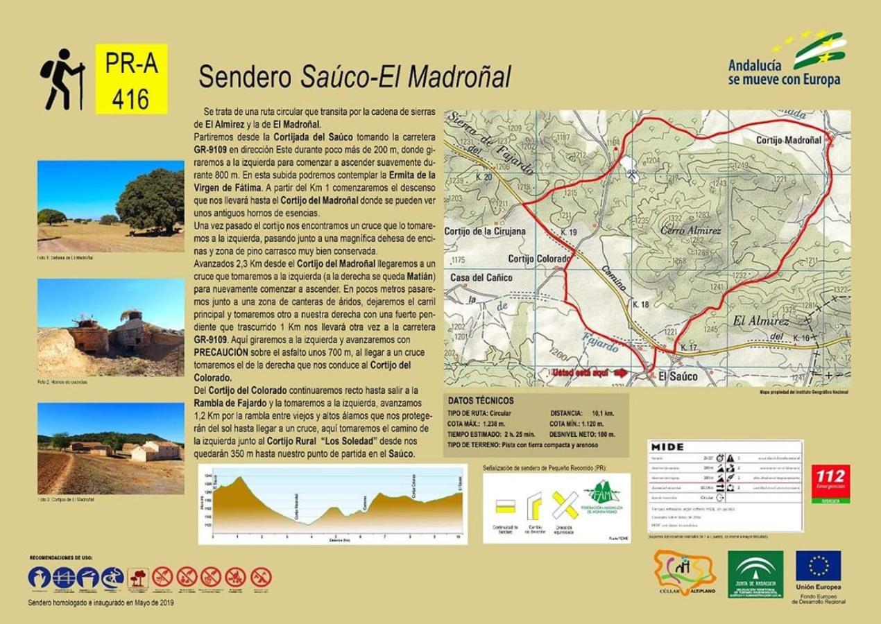 Cortijo Los Soledad El Sauco Eksteriør billede